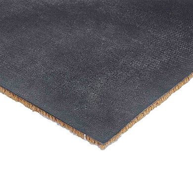 VCNY Home 18" x 30" Flying Ghost Multicolor Halloween Coir Outdoor Doormat