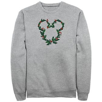 Disney's Mickey Mouse Christmas Wreath Design Big & Tall Graphic Fleece