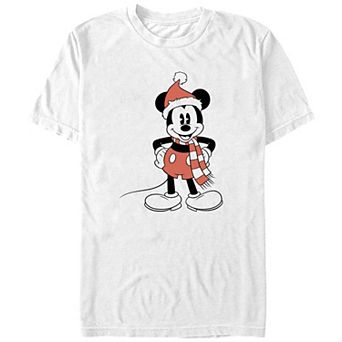 Disney's Mickey Mouse Holiday Mood Big & Tall Graphic Tee