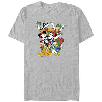 Disney's Mickey Mouse And Friends Christmas Gathering Big & Tall Graphic Tee