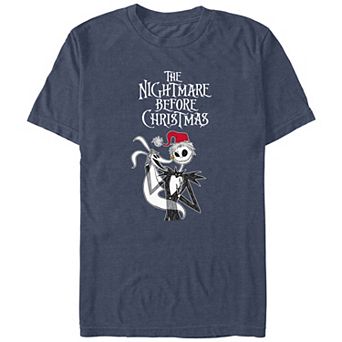 Disney's The Nightmare Before Christmas Jack And Zero Poster Big & Tall Graphic Tee