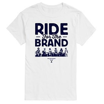 Big & Tall Yellowstone Ride For The Brand Graphic Tee