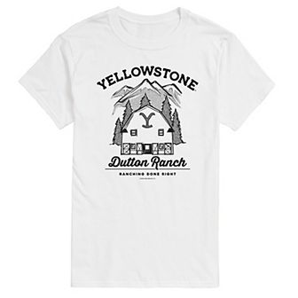 Big & Tall Yellowstone Dutton Ranch Graphic Tee