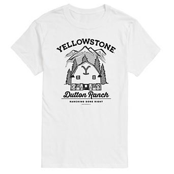 Big & Tall Yellowstone Dutton Ranch Graphic Tee