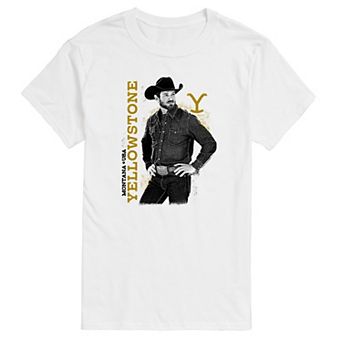 Big & Tall Yellowstone Ryan Portrait Graphic Tee