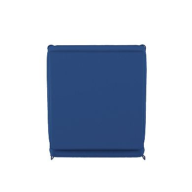 Merrick Lane Outdoor Patio Water-resistant Chaise Lounge Cushion With Foam