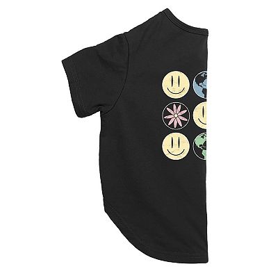 Mad Engine Global Smilies Distressed Pet Tee
