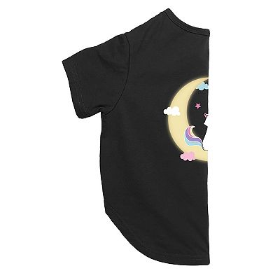 Mad Engine Global Moon Caticorn Pet Tee