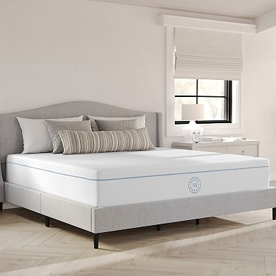 Martha Stewart Sleepcomplete Medium-firm Pocket Spring And Foam Hybrid Dual-action Cooling Mattress