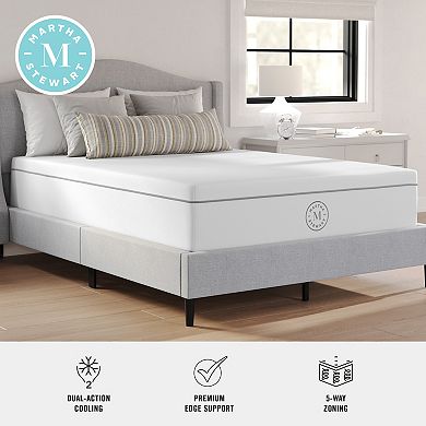 Martha Stewart Sleepcomplete Firm Support Pocket Spring And Foam Hybrid Dual-action Cooling Mattress