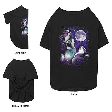 Mad Engine Global Retro Howling Corgis Pet Tee