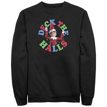 Big & Tall Elf On The Shelf Deck The Halls Graphic Tee