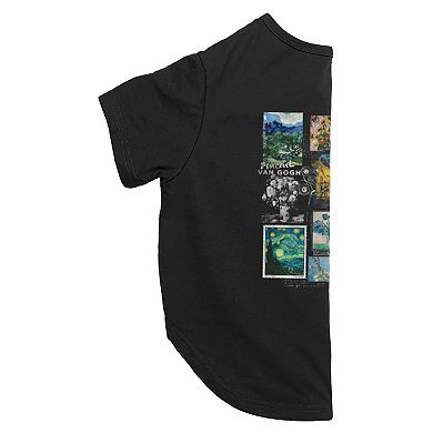 Mad Engine Global Vincent Van Gogh Paintings Pet Tee