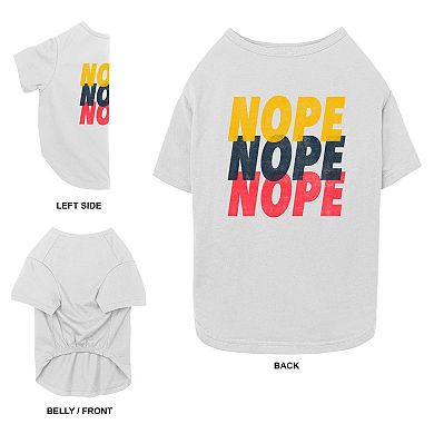 Mad Engine Global Nope Nope Nope Pet Tee