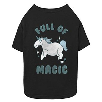 Mad Engine Global Unicorn Full Of Magic Pet Tee