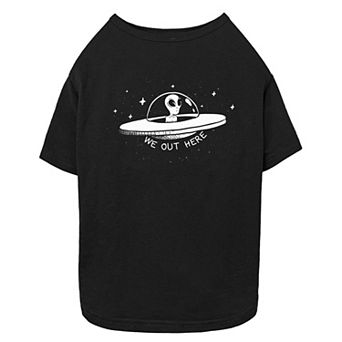 Mad Engine Global We Out Here Alien Pet Tee