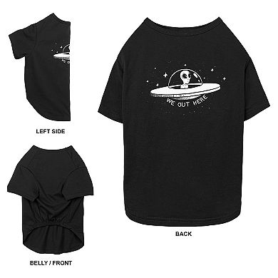 Mad Engine Global We Out Here Alien Pet Tee