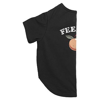 Mad Engine Global Feelin' Peachy Distressed Pet Tee