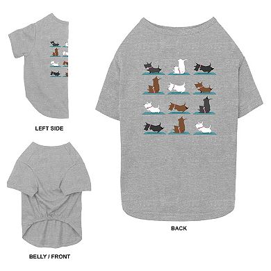 Mad Engine Global Yoga Dogs Pet Tee