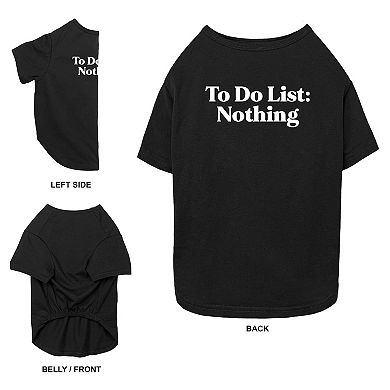 Mad Engine Global To Do List: Nothing Pet Tee