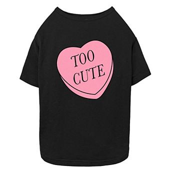Mad Engine Global Too Cute Heart Candy Pet Tee
