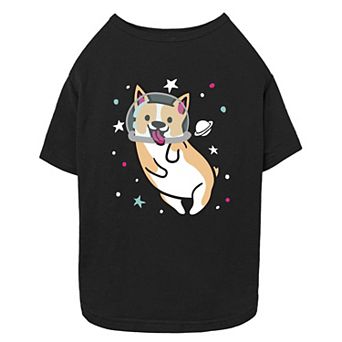 Mad Engine Global Astronaut Corgi Pet Tee