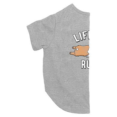 Mad Engine Global Corgi Life Is Ruff Pet Tee