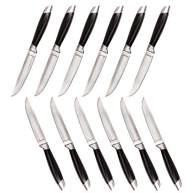 BergHOFF Essentials Geminis 12-Piece 4.75" Stainless Steel Steak Knife Set