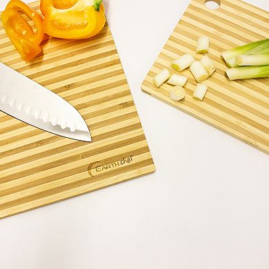 BergHOFF Aaron Probyn 4-Piece Cheese Knife and Bamboo Cutting Board Set