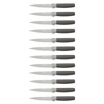 BergHOFF Leo 12 pc 4.5" Stainless Steel Serrated Steak Knives
