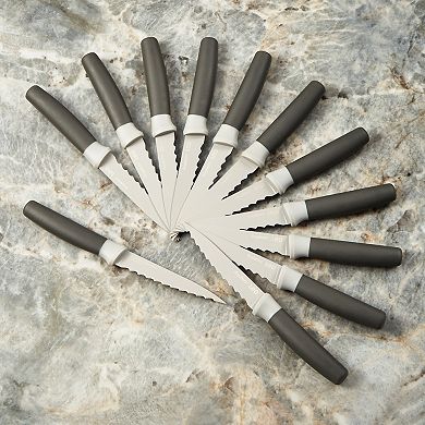 BergHOFF Leo 12-Piece 4.5" Stainless Steel Serrated Steak Knives