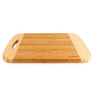 BergHOFF Aaron Probyn 2-Piece Two-Toned Cheese Knife and Bamboo Board Set