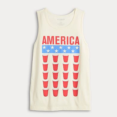 Men's America Sleeveless Graphic Tee