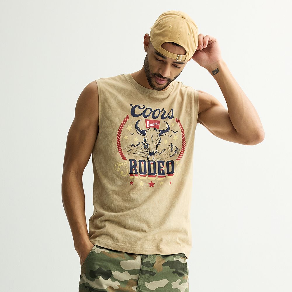 Men's Coors Rodeo Sleeveless Graphic Tee
