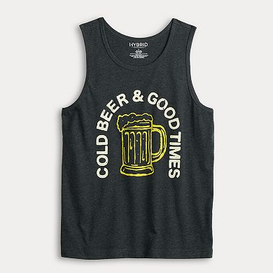 Men's Cold Beer Sleeveless Graphic Tee