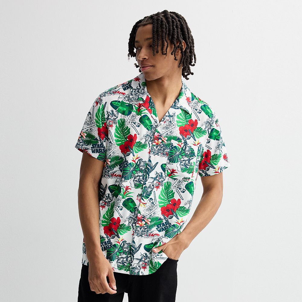star wars dress shirt Character Toss Button Down for Men by RSVLTS- Official Disney Store Star Wars Hawaiian Shirt, Star