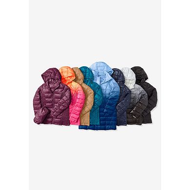 Woman Within Plus Size Packable Puffer Jacket