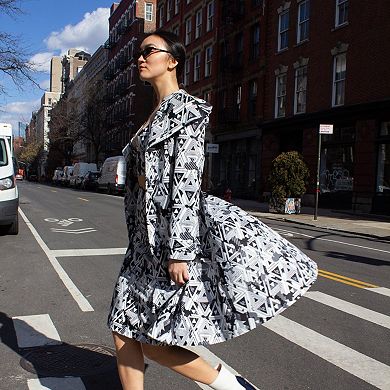 Amour Geometric Long Jacket