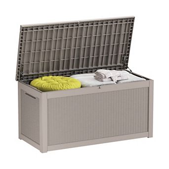 260 Gallon Outdoor Patio Deck Storage Box Floor Decor