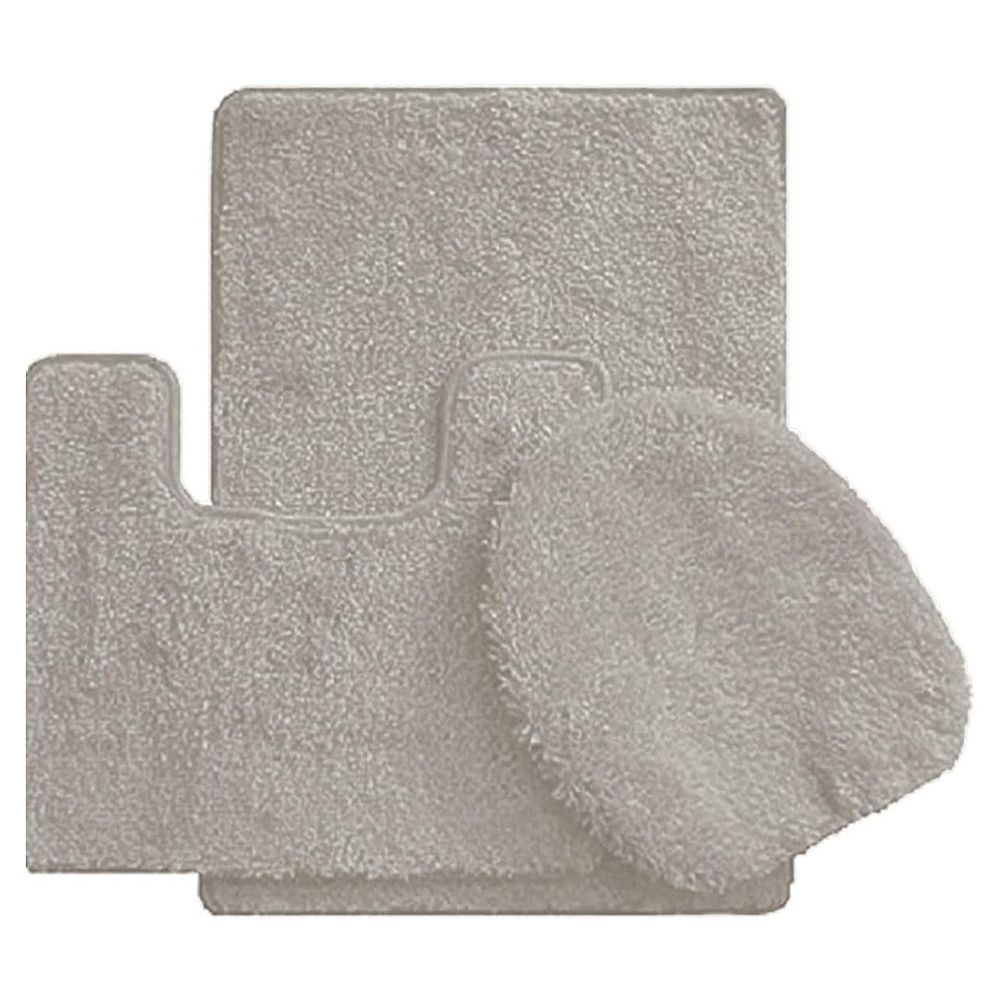 3 Piece Bath Rug Set: 1 Br(18