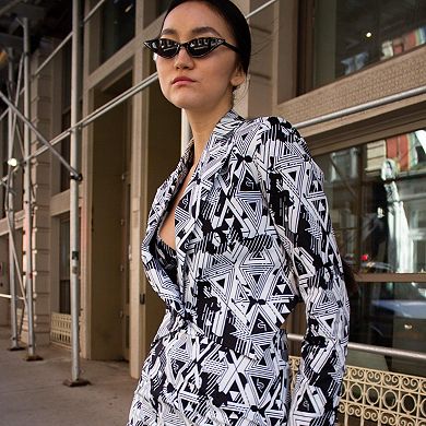 Amour Geometric Blazer
