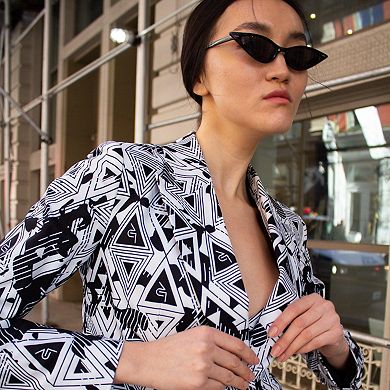 Amour Geometric Blazer