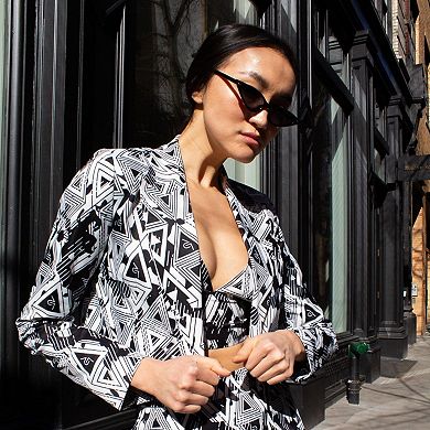 Amour Geometric Blazer