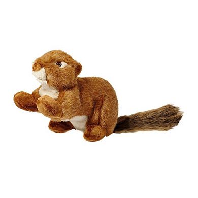 Fluff & Tuff Squeakerless Red Squirrel Dog Toy - 12"