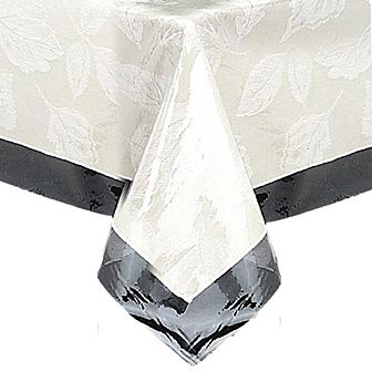 Square Vinyl Tablecloth Protector 54 X 54 in