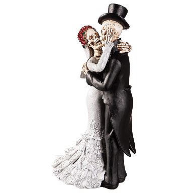 Evergreen Enterprises Resin Skeleton Couple Table Decor