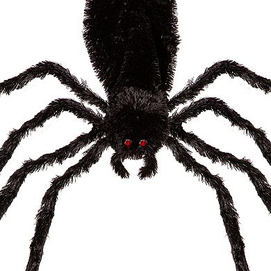 Evergreen Enterprises 12 Foot Black Spider Halloween Decor