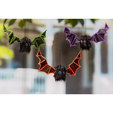 Evergreen Enterprises Animated Green Shaking Bat with Sound Hanging Decor