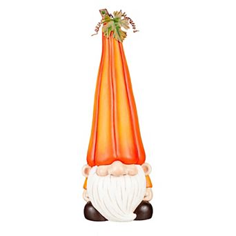 Evergreen Enterprises Pumpkin Garden Gnome Statuary