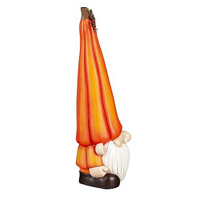 Evergreen Enterprises Pumpkin Garden Gnome Statuary
